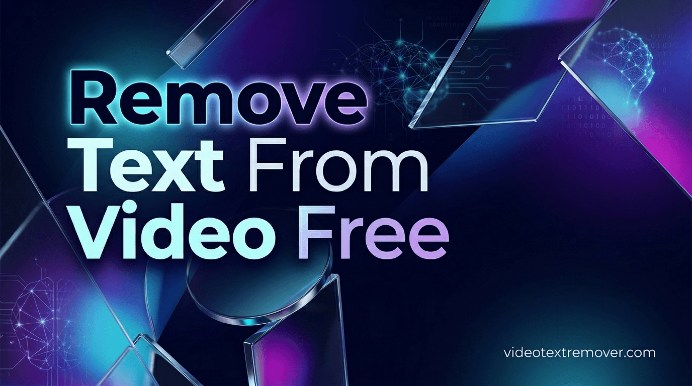 How to Remove Text from Video for Free in 2026